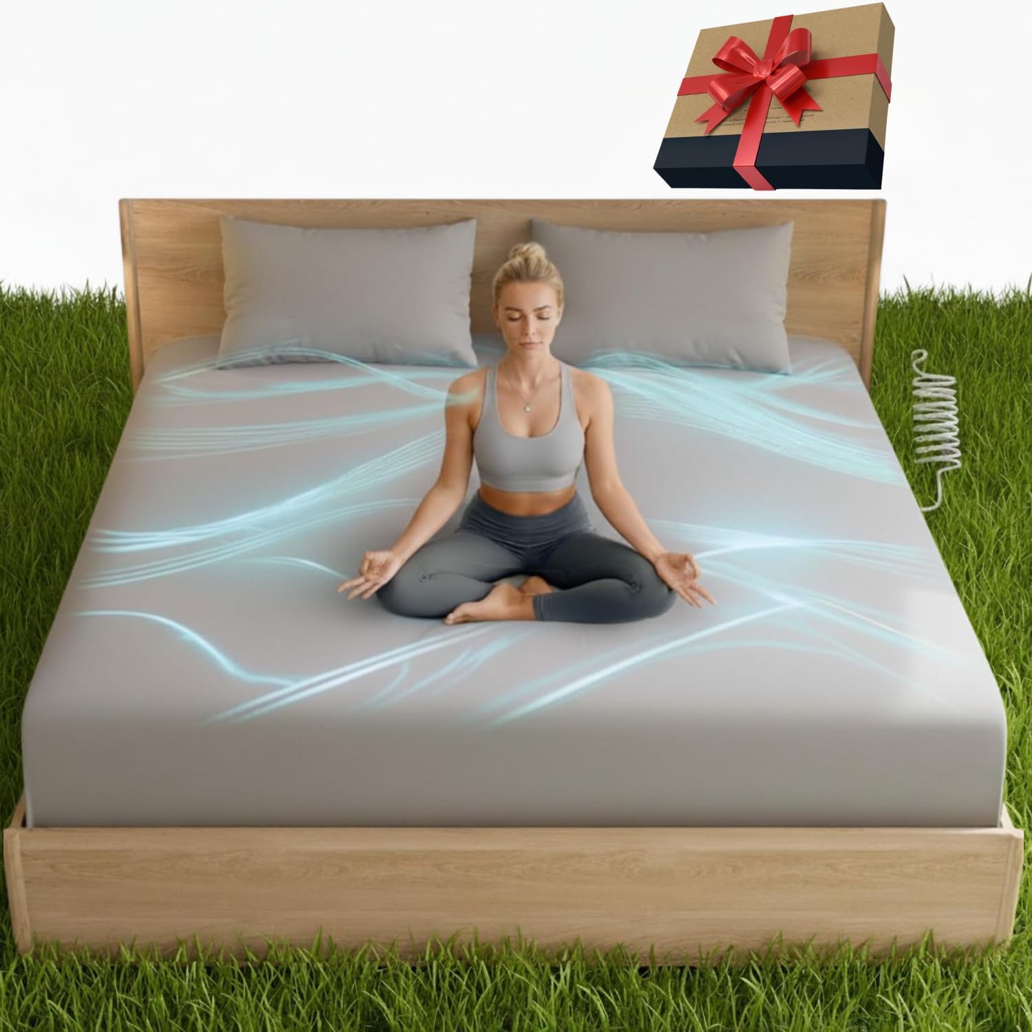 Grounding Sheets with Silver Threads & Deep Pockets