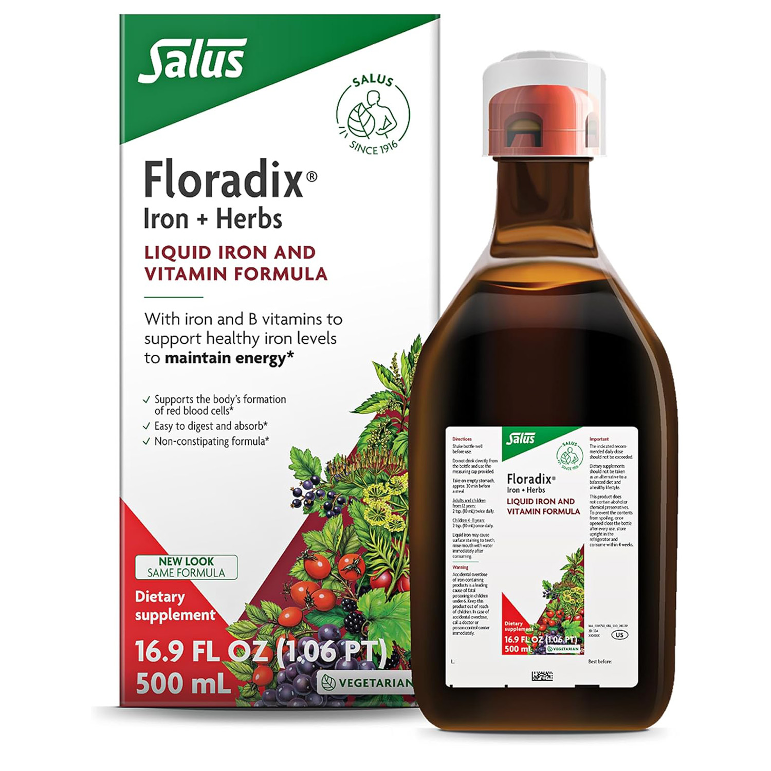 Liquid Iron Herbal Supplement