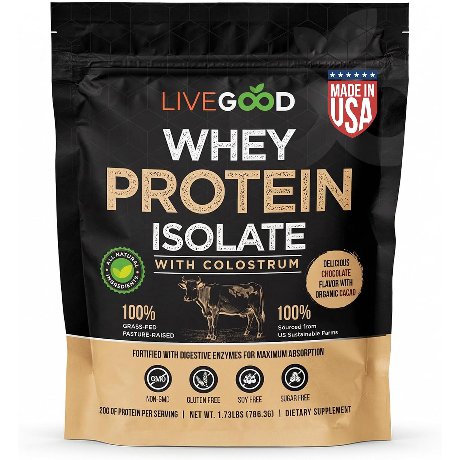 Whey Protein Isolate with Colostrum